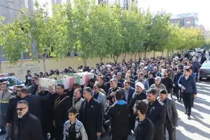 دانشگاه علوم پزشکی شیراز میزبان پیکر مطهر دومین شهید گمنام بود