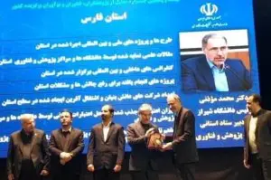دانشگاه شیراز، دانشگاه معین برتر کشور در حمایت از حوزه پژوهش و فناوری سال ۱۴۰۳