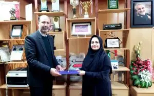 انتصاب و معارفه معاون توسعه مدیریت و منابع انسانی و پشتیبانی ثبت احوال استان فارس