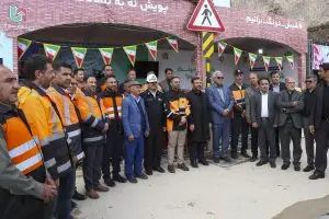 استاندار فارس از ایستگاه نوروزی اداره کل راهداری فارس مستقر در بزرگراه شیراز_مرودشت بازدید کرد