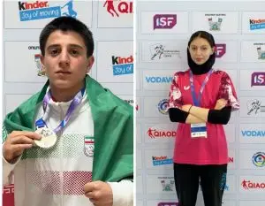 صیددومدال ارزشمند المپیک جهانی ژیمنازیاد ۲۰۲۵ صربستان توسط دو دانش آموز استان فارسی