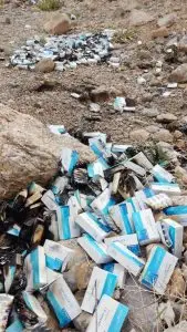 رهاسازی پسماند دارویی در بوانات و پیگیری محیط زیست شهرستان