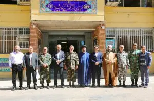 دیدار شهردار و اعضای شورای اسلامی صدرا با فرمانده ارشد نظامی ارتش در منطقه فارس و فرمانده تیپ ۵۵ هوابرد به مناسبت روز ارتش