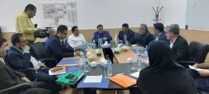 حضور معاون اقتصادی استاندار فارس و مدیرعامل برق منطقه‌ای در فولاد پاسارگاد