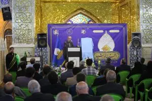 برگزاری همایش جشنواره ی شعر آستانه ی خورشید در حرم مطهر حضرت سید علاءالدین حسین(ع)