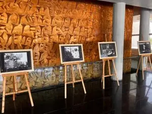 نمایشگاه عکس و اسناد تاریخی قیام ۱۵ خرداد در کتابخانه ملی جنوب کشور گشایش یافت