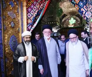 تأکید بر تقویت امنیت حرم سوم اهل‌بیت در دیدار وزیر اطلاعات با تولیت آستان علاءالدین حسین (ع)