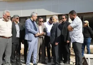 بازدید رئیس دانشگاه علوم پزشکی شیراز از پروژه‌های عمرانی پردیس شهید دوران و مرکز آموزشی درمانی بوستان