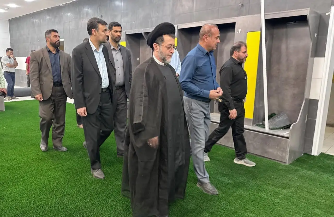 رئیس کل دادگستری فارس از ورزشگاه پارس شیراز بازدید کرد