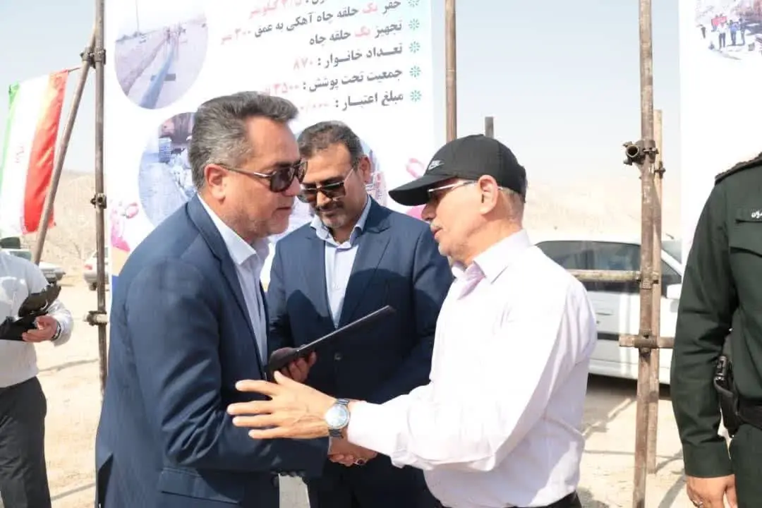 افتتاح طرح آبرسانی خیرگو – چاهورز لامرد با سرمایه‌گذاری ۵۰۰ میلیارد ریالی