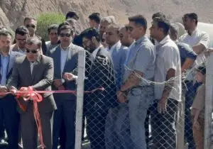 افتتاح طرح‌های کشاورزی و کارخانه بوجاری حبوبات در شهرستان اقلید