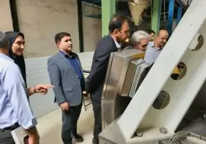 بازدید مدیرکل استاندارد فارس از کارخانه قند اقلید؛تاکید بر ارتقاء کیفیت و استانداردهای تولید