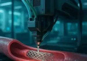 پیشرفت ‌های شگفت‌ انگیز در ساخت استنت‌های درون بدنی با پرینت سه ‌بعدی و مهندسی بافت