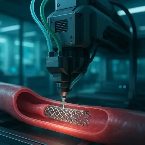 پیشرفت ‌های شگفت‌ انگیز در ساخت استنت‌های درون بدنی با پرینت سه ‌بعدی و مهندسی بافت