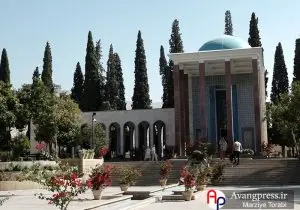 گزارش تصویری / آرامگاه سعدی یکی از زیباترین جاذبه های گردشگری در شیراز
