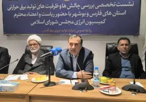 تمرکز کمیسیون انرژی مجلس بر رفع ناترازی و تسریع در نوسازی نیروگاه‌های فارس و بوشهر