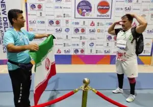 جوانمردی از ایران طلای جهان در پرتاب وزنه را از آن خود کرد