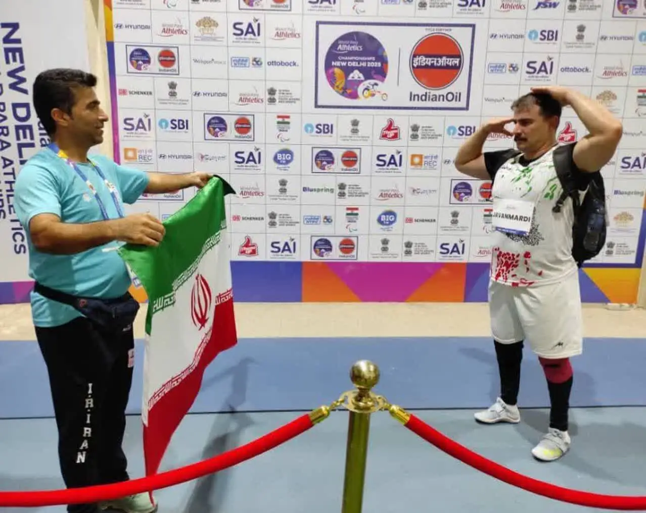 جوانمردی از ایران طلای جهان در پرتاب وزنه را از آن خود کرد