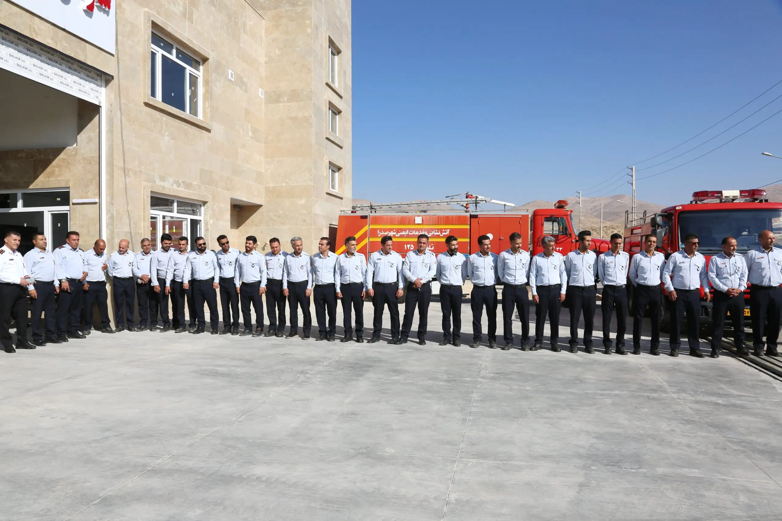 سومین ایستگاه آتش‌نشانی شهر صدرا افتتاح شد