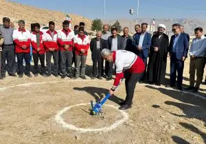 کلنگ آغاز پروژه آبرسانی «صلح آبی کوییکا» در ۱۱ روستای محروم ارسنجان به زمین خورد