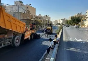 بهسازی بیش از ۱.۲ میلیون مترمربع از معابر شیراز؛ پیشرفت ۲۰ درصدی پروژه روکش آسفالت