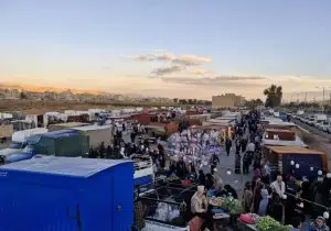 تعطیلی بازارهای موقت شیراز از ۲۴ تا ۲۸ آذر به‌دلیل هشدار قرمز هواشناسی