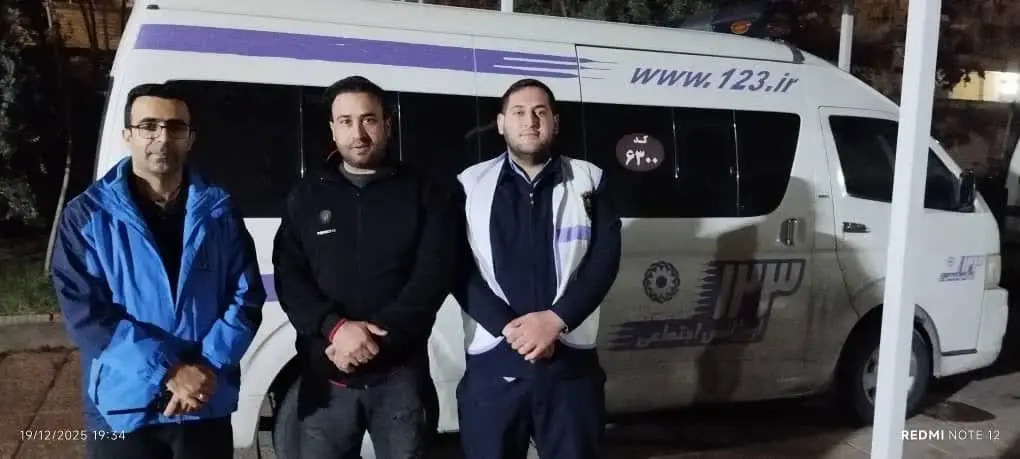 ارزیابی میدانی آمادگی اورژانس اجتماعی شیراز در وضعیت قرمز هواشناسی