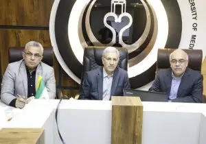 نشست مشترک دانشگاه علوم پزشکی شیراز و بیمه سلامت با محور هوشمندسازی ارجاع