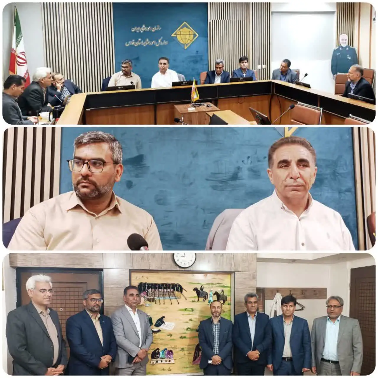 نشست هم افزایی و برنامه ریزی برگزاری جشنواره های کتابخوانی عشایر فارس در سال جاری برگزار شد