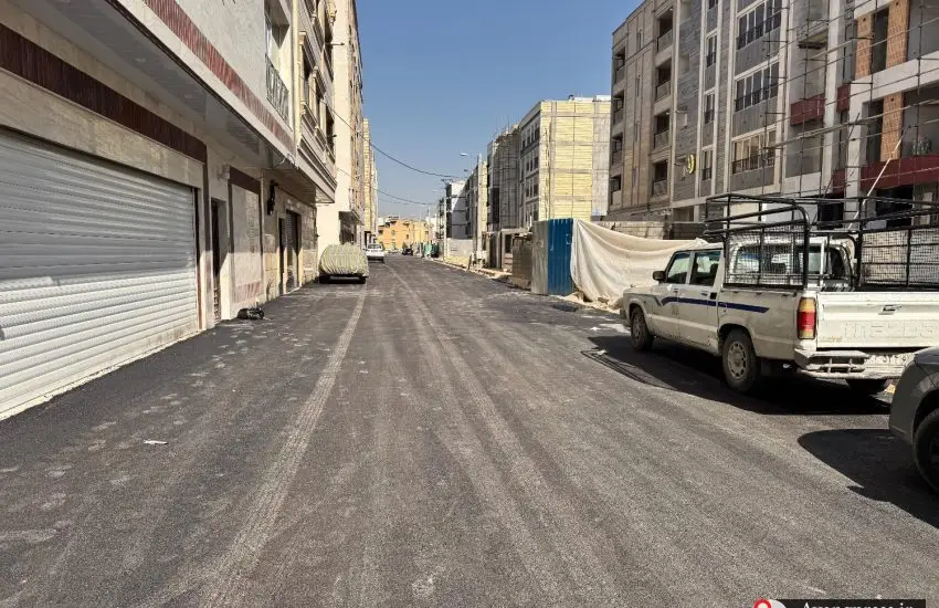 گزارش تصویری/ تداوم جهش آسفالت در منطقه ۱۱ شیراز