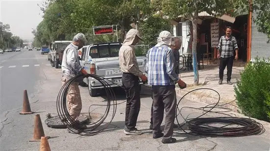 ارتقای زیرساخت‌های ارتباطی شیراز در محدوده مرکز ولیعصر(عج)