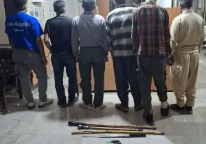 دستگیری عاملان نزاع دسته جمعی در مرودشت