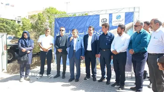 گذار صدرا به عصر ارتباطات نوری؛ نخستین کافوی مسی در شهر صدرا با موفقیت جمع‌آوری شد