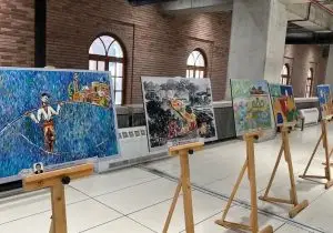 «رنگ بهشت»؛ دیپلماسی فرهنگی شیراز با زبان نقاشی کودکان