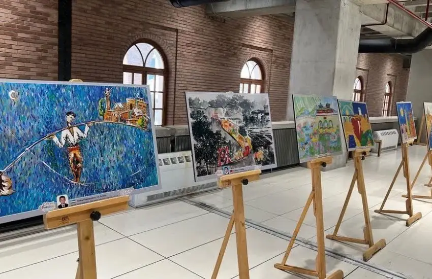 «رنگ بهشت»؛ دیپلماسی فرهنگی شیراز با زبان نقاشی کودکان