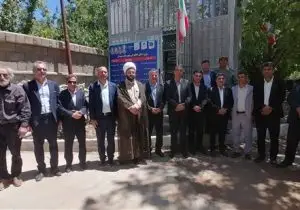 بهره‌برداری از چهار پروژه ارتباطی در شهرستان سپیدان به مناسبت هفته دولت