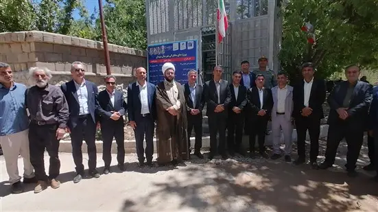 بهره‌برداری از چهار پروژه ارتباطی در شهرستان سپیدان به مناسبت هفته دولت