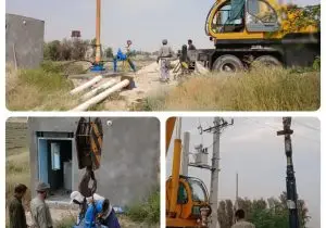 رفع بحران آب در شهر بیرم؛ بازگشت چاه تأمین‌کننده ۶۰ درصد آب منطقه به مدار در ۷۲ ساعت