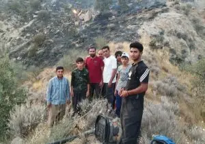 شناسایی و اعلام جرم علیه عامل آتش‌سوزی در منطقه حفاظت‌شده مله‌گاله شیراز