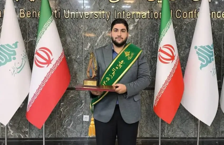 درخشش دانشجوی دانشگاه شیراز در شصت‌وچهارمین دوره جایزه ملی البرز
