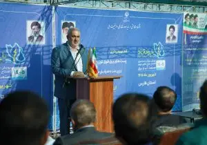 با حضور وزیر نیرو در فارس؛ ۱۴ طرح بزرگ زیرساختی و انرژی‌های تجدیدپذیر در داراب و زرین‌دشت افتتاح شد