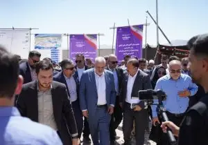 وزیر نیرو از تصفیه‌خانه فاضلاب فسا به عنوان پروژه شاخص فاضلابی کشور بازدید کرد