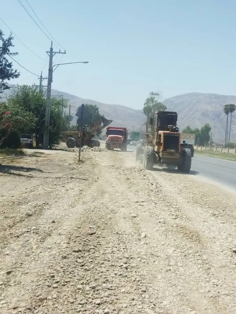 بهسازی و ایمن‌سازی محور دسترسی کارخانه قند شهرستان رستم