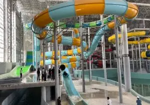 سنجش فنی سرسره‌های شهر آبی شیراز همزمان با پیشرفت ۹۴ درصدی عملیات عمرانی