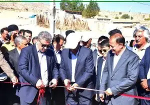 بهره برداری از پروژه برق‌رسانی به روستاهای «زرسفید» و «چهل‌چشمه» شهرستان فسا در استان فارس